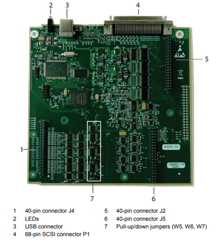 Location Circuit - Digilent USB-2627 Evaluation Board
